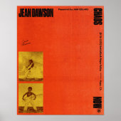 Jean Dawson Chaos Now* Tour Poster (Voorkant)
