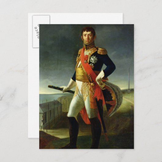 Jean-de-Dieu Soult Duke of Dalmatia, 1856 Briefkaart (Voorkant / Achterkant)