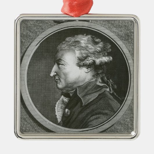 Jean Denis Antoine architect Metalen Ornament (Voorkant)