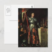 Jean Dominique Ingres- Joan of Arc Briefkaart (Voorkant / Achterkant)