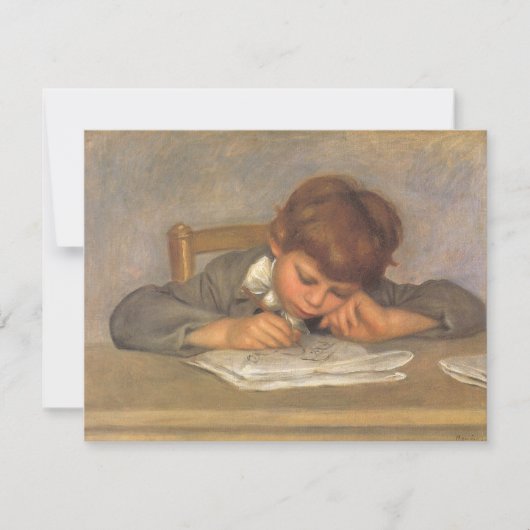 Jean Drawing by Pierre Renoir,  Fine Art (Voorkant)