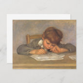 Jean Drawing by Pierre Renoir,  Fine Art (Voorkant / Achterkant)