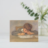 Jean Drawing by Pierre Renoir,  Fine Art Briefkaart (Staand voorkant)
