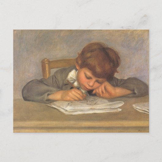 Jean Drawing by Pierre Renoir,  Fine Art Briefkaart (Voorkant)