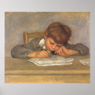 Jean Drawing by Pierre Renoir, Fine Art Poster