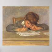 Jean Drawing by Pierre Renoir, Fine Art Poster (Voorkant)