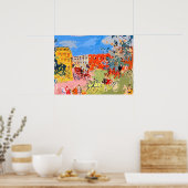 Jean Dufy Horsperma Poster (Keuken)