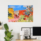 Jean Dufy Horsperma Poster (Thuiskantoor)