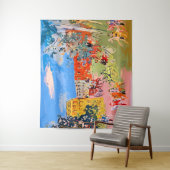 Jean Dufy Horsperma Tapestry Wandkleed (In situ)