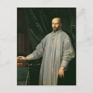 Jean Duvergier de Hauranne Abbot Briefkaart