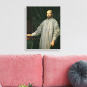 Jean Duvergier de Hauranne Abbot Canvas Afdruk (Insitu (Woonkamer))