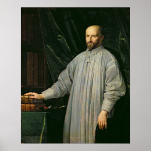 Jean Duvergier de Hauranne Abbot Poster