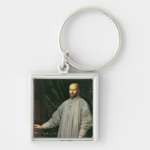 Jean Duvergier de Hauranne Abbot Sleutelhanger
