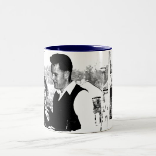 Jean en Charles Tweekleurige Koffiemok (Center)