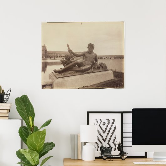 Jean-Eugène-Auguste Atget - Foto van Versailles Poster (Thuiskantoor)