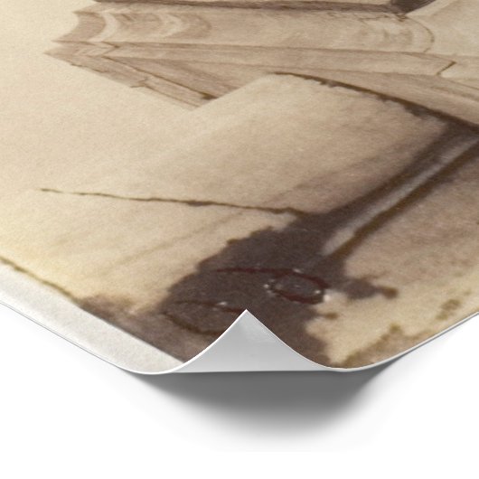 Jean-Eugène-Auguste Atget - Foto van Versailles Poster (Hoek)