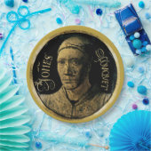 Jean Fouquet Franse schilder Papieren Bordje (Feest)