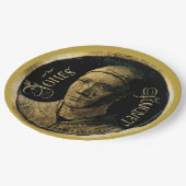 Jean Fouquet Franse schilder Papieren Bordje (Gekanteld)