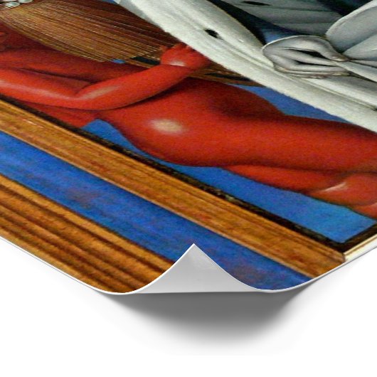 Jean Fouquet - Madonna lactans Poster (Hoek)