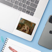 Jean-François de Troy: Diana en haar nimfen baden Sticker (Laptop met iPhone)