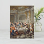 Jean François de Troy - The Lunch of Oysters Kaart (Staand voorkant)