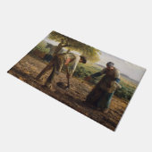 Jean-Francois Millet - Aardappelplanten Deurmat (Schuin)