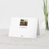 Jean-Francois Millet - Aardappelplanten Kaart (Achterkant)