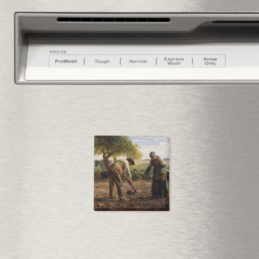 Jean-Francois Millet - Aardappelplanten Magneet (Insitu (Vaatwasser))