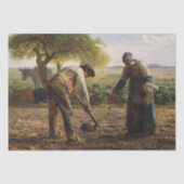 Jean-Francois Millet - Aardappelplanten Tissuepapier (Voorkant)