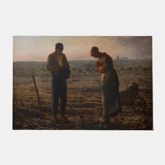 Jean-Francois Millet - De Angelus Deurmat (Voorkant)