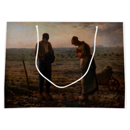 Jean-Francois Millet - De Angelus Groot Cadeauzakje (Voorkant)