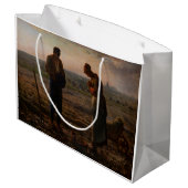 Jean-Francois Millet - De Angelus Groot Cadeauzakje (Achterkant Gekanteld)