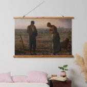 Jean-Francois Millet - De Angelus Hangend Wandkleed (Slaapkamer)