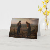 Jean-Francois Millet - De Angelus Kaart (Gele Bloem)