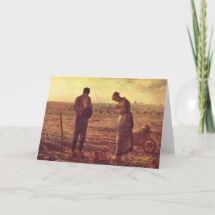 Jean-Francois Millet- De Angelus Kaart