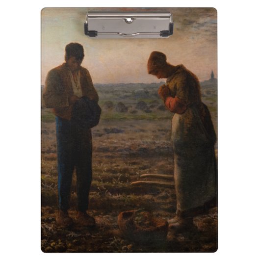 Jean-Francois Millet - De Angelus Klembord (Voorkant)