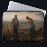 Jean-Francois Millet - De Angelus Laptop Sleeve<br><div class="desc">The Angelus / L'Angelus - Jean-Francois Millet, Oil on Canvas, 1857-1859</div>