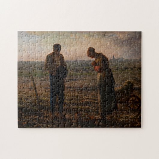 Jean-Francois Millet - De Angelus Legpuzzel (Horizontaal)