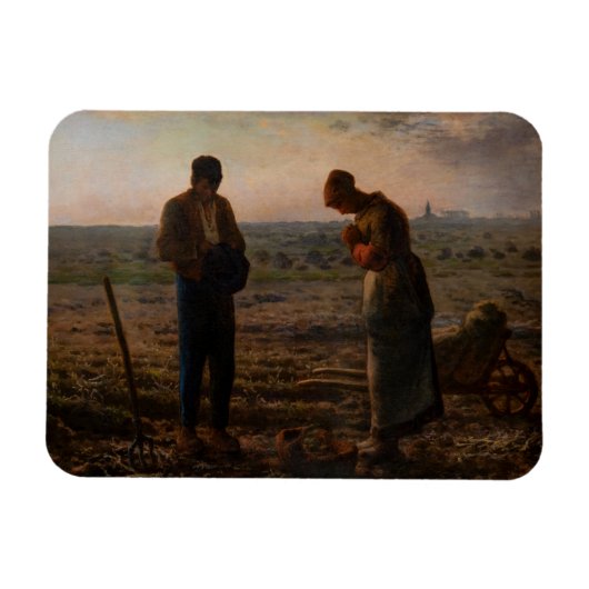 Jean-Francois Millet - De Angelus Magneet (Horizontaal)