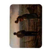 Jean-Francois Millet - De Angelus Magneet (Verticaal)