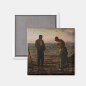 Jean-Francois Millet - De Angelus Magneet (Voorkant / Achterkant)