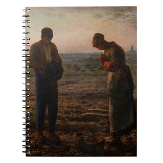 Jean-Francois Millet - De Angelus Notitieboek (Voorkant)