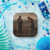 Jean-Francois Millet - De Angelus Papieren Bordje (Feest)