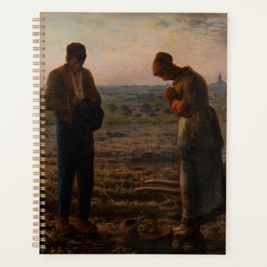 Jean-Francois Millet - De Angelus Planner (Voorkant)