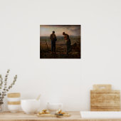 Jean-Francois Millet - De Angelus Poster (Keuken)