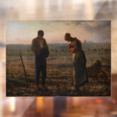 Jean-Francois Millet - De Angelus Raamsticker (Vel 2)
