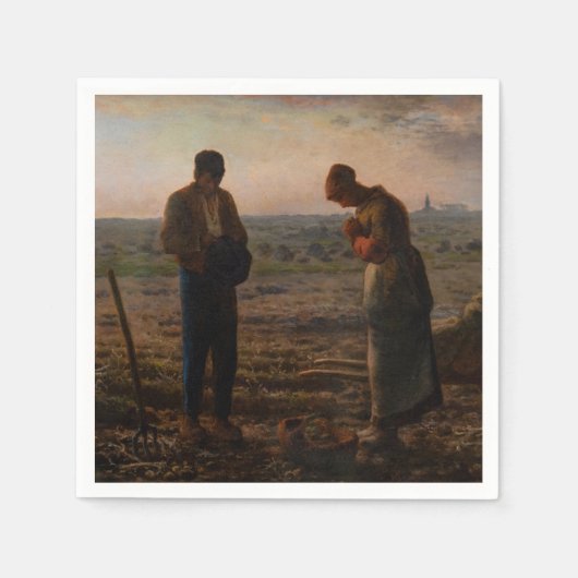 Jean-Francois Millet - De Angelus Servet (Voorkant)