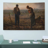 Jean-Francois Millet - De Angelus Spandoek (Beurs)