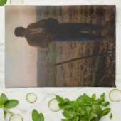 Jean-Francois Millet - De Angelus Theedoek (Gevouwen)