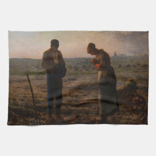 Jean-Francois Millet - De Angelus Theedoek